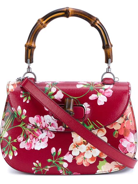 gucci flower bag black|Gucci handbag flowers.